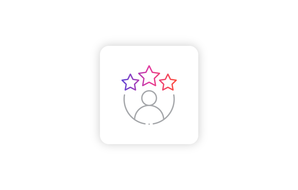 Review management icon